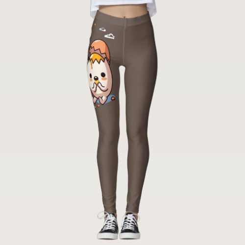 FUNNY WHY EAT AN EGG WHEN YOU CAN HAVE A CHICKEN LEGGINGS