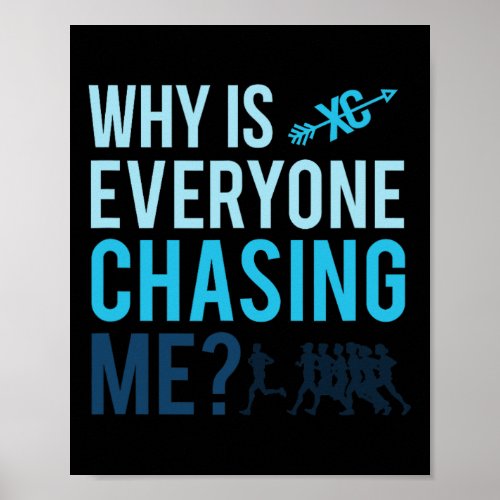 Funny Why Is Everyone Chasing Me Cross Country Gif Poster