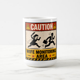 Funny Wife Gift Marriage Humor Color Morph Mug