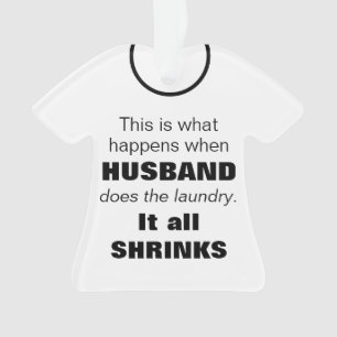 Funny Wife Marriage Typography  Ornament