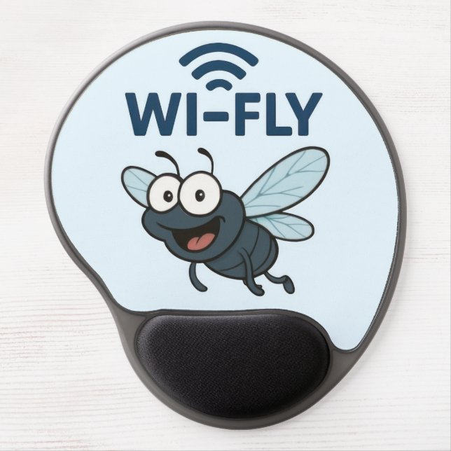 Funny Wifi Gel Mouse Pad (Front)