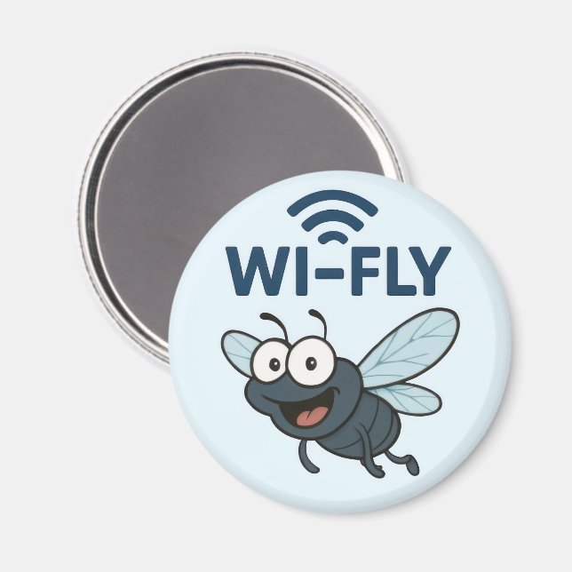 Funny Wifi Magnet (Front/Back)