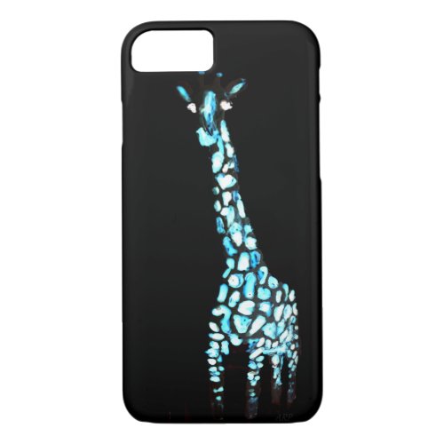 Funny Wild Animal Abstract Giraffe iPhone 87 Case