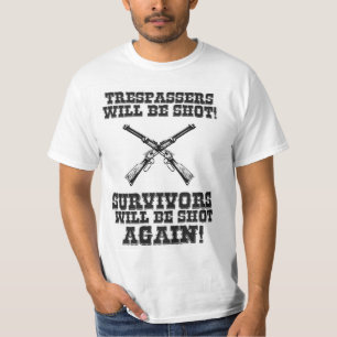 Funny Wild West Cowboy Saying Warning Humor T-Shirt
