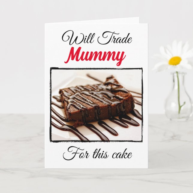 Funny Will Trade For: Mummy Card (Small Plant)