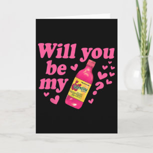Funny Will You Be My Valentina Salsa Meme Mexican  Card