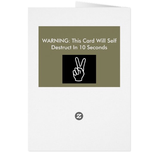 Funny William Shakespeare Card (Back)