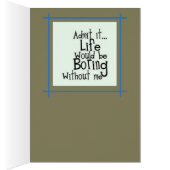 Funny William Shakespeare Card (Inside (Right))