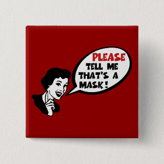 Funny willpower pinback button