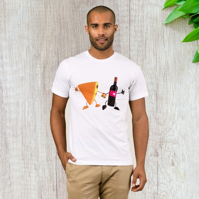 Funny Wine and Cheese Party T-Shirt (Creator Uploaded)