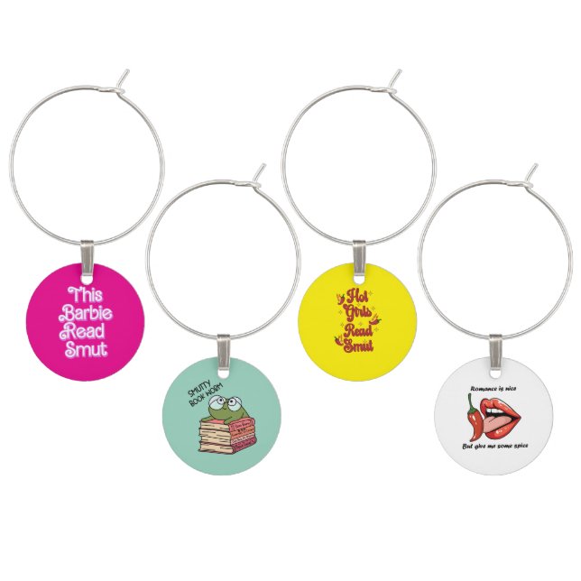 Funny Wine Charms (Staggered)