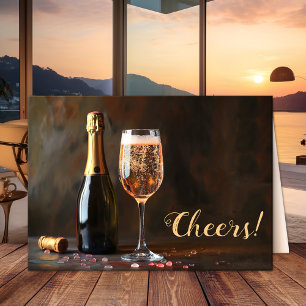 Funny Wine Custom Photo Mother's Day Greeting Card