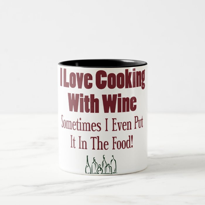 Funny Wine Design Coffee Mug