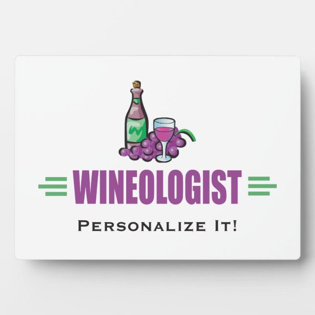 Funny Wine Drink Make Winery Tasting Display Sign Plaque (Front)