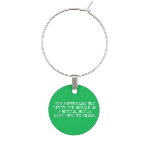 Funny Wine Glass Charms Zazzle