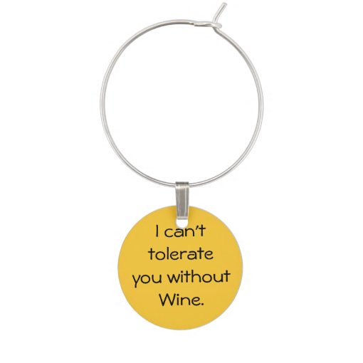 Funny Wine Glass Charms Zazzle
