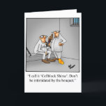 Funny Wine Humor Birthday Greeting Card<br><div class="desc">Enjoy spreading the laughter with this hilarious happy birthday greeting card by cartoonist Bill Abbott; send some laughs along with your best wishes for a happy birthday. Bill Abbott's cartoon "Spectickles" the internationally syndicated comic has also appeared in Hallmark U.K., Reader's Digest, Saturday Evening Post and other fine magazines and...</div>