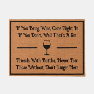 Funny Wine Humor Cheeky Poetic Rustic Minimalist