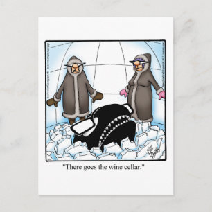Funny Wine Humor Postcard