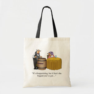 Funny Wine Humor Tote Bag