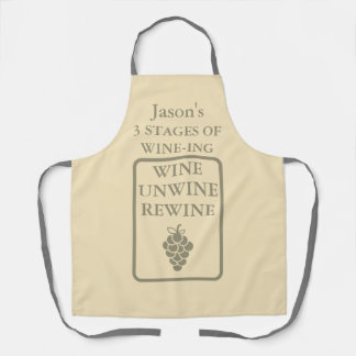 Funny Wine Lovers Apron