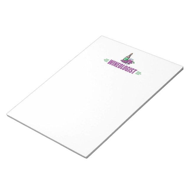 Funny Wine Notepad (Angled)