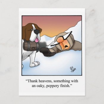 Funny Wine Postcard "spectickles" by Spectickles at Zazzle