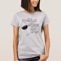 Funny Wine T-Shirts - Friend and Wine