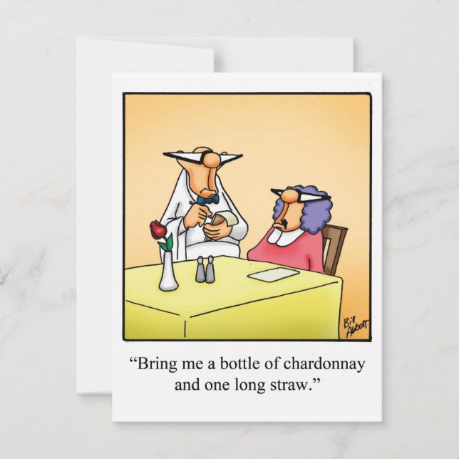 Funny Wine Tasting Bridal Shower Party Invitations (Front)