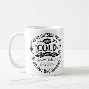 Funny Winter Christmas Holiday Quote Coffee Mug