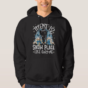 Funny Winter Saying Snowball Snowflake Gnome Hoodie