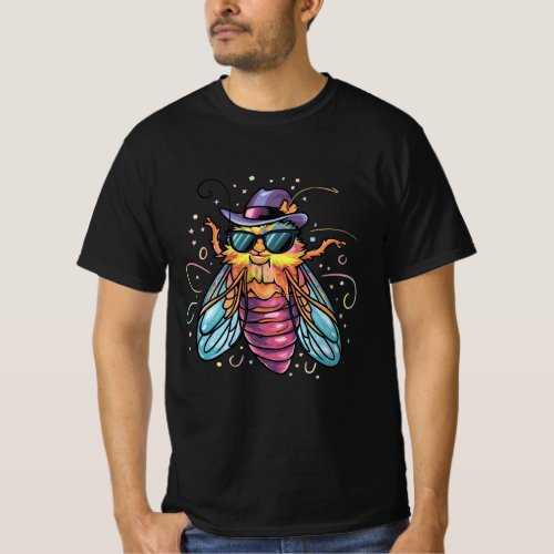 Funny Wise Cicada He Came  T_Shirt