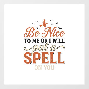 Funny Witch Spell Quote Halloween Vector Design_1 Floor Decals