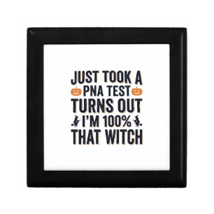 Funny Witch Test Halloween Quote Vector Design_1 Gift Box