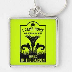 Funny Witch Wife Keychain