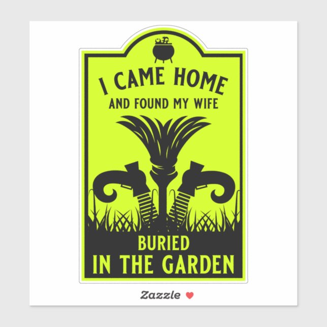 Funny Witch Wife Sticker (Sheet)