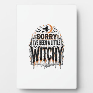 Funny Witchy Halloween Vintage Engraving Shirt Des Plaque