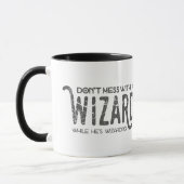 Funny Wizard Coffee Mug (Left)