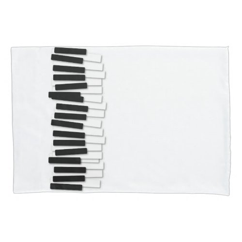 Funny Wobbly Piano Keyboard  Pianist  Musician  Pillow Case