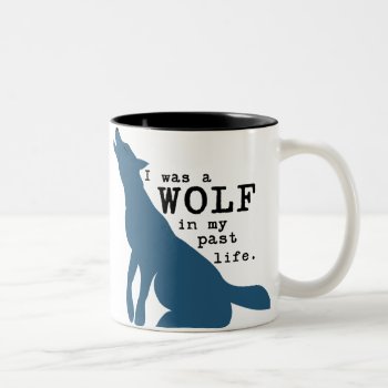 Funny Wolf Mug by DoggieAvenue at Zazzle