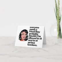 Funny Woman's Birthday Card For Her Adult Humor