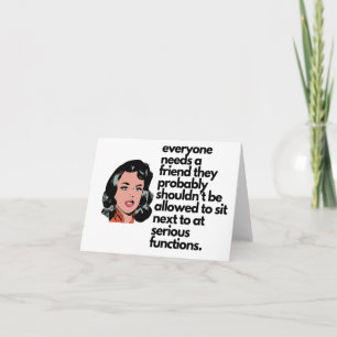 Funny Woman's Birthday Card For Her Adult Humor