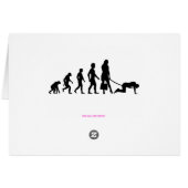 Funny women's cards (Back Horizontal)