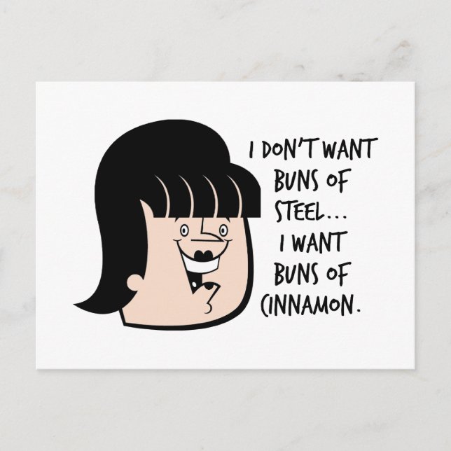 Funny Women's Gift Postcard (Front)