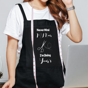 Funny Womens Hair Styling Apron