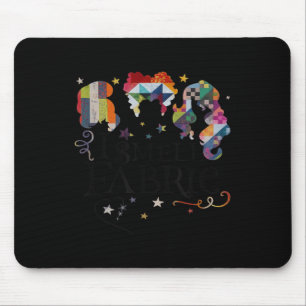 Funny Womens Quilting Quilter Sewer Sewing I Smell Mouse Pad