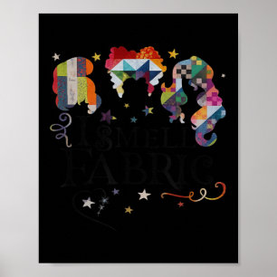 Funny Womens Quilting Quilter Sewer Sewing I Smell Poster