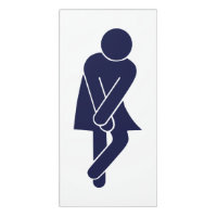 Funny Women's Restroom Sign