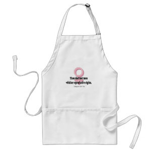 Funny Womens Rights Quote Adult Apron