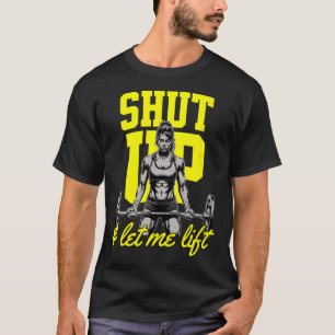 Funny Women's Weightlifting Bodybuilding Muscle Sa T-Shirt